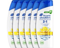 Head & Shoulders Citrus Fresh 2-in-1 Anti-roos Shampoo & Conditioner voor Vet Haar - 6 x 300 ml
