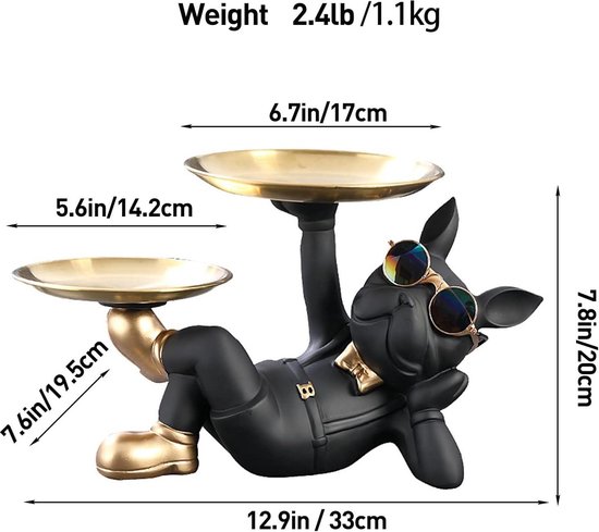 Franse bulldog beeldjes - Beeldjes kopen | Lage prijs