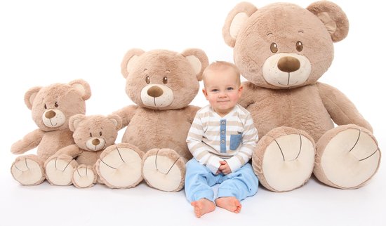 Tiamo Collection - Knuffelbeer - Zittend 28 cm - Staand 35 cm