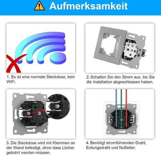 Peha Standaard Wandcontactdoos Dubbel Inbouw Aanbieding bij Toolstation