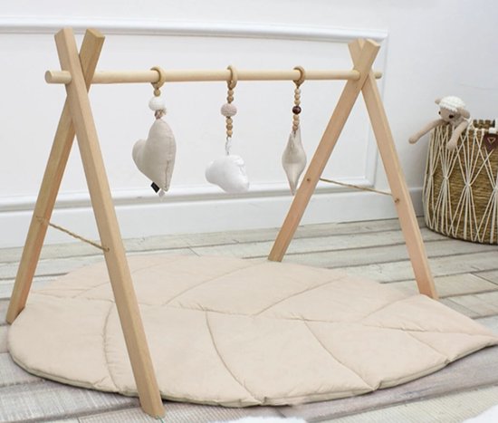 Mordesign Cappuccino Baby Gym met Speelkleed D-19 van Mordesign — afbeelding 3