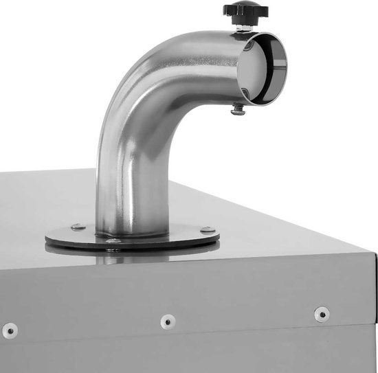 HCB® - Professionele Horeca Rookoven - elektrische - 230V - RVS / INOX Rookkast - 41x56x130 cm (DxBxH) - 35 kg - 8661 van HCB — afbeelding 3