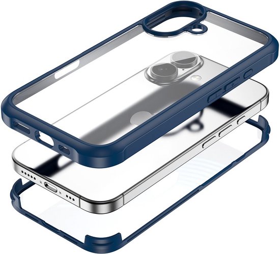 CENHUFO Magnétique Anti Espion Coque iPhone 16 Plus, Compatible avec MagSafe intégré Verre Trempé Protection écran et Protecteur Caméra, Antichoc Téléphone Housse Double Face Etui Intégrale - Vert