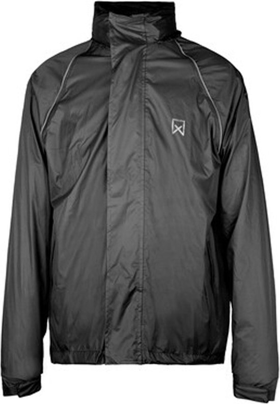 Regenjack ademend Zwart