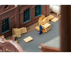 Faller - 1/160 PALLETTRUCK MET PALLETS (5/24) * - modelbouwsets, hobbybouwspeelgoed voor kinderen, modelverf en accessoires
