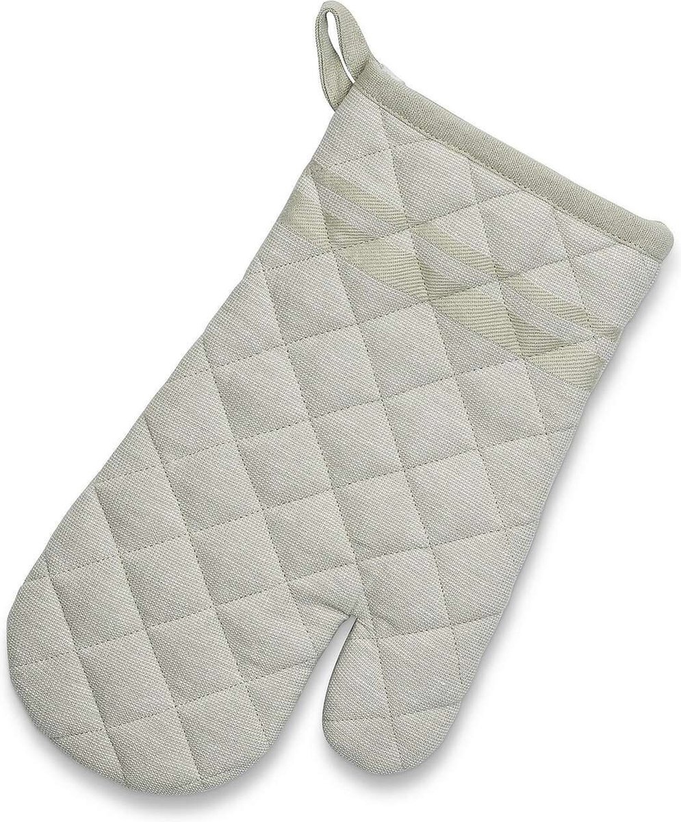 Ovenwant, Ovenhandschoen, Katoen, Beige met Streep, 31 x 18 cm - Kela | Tia