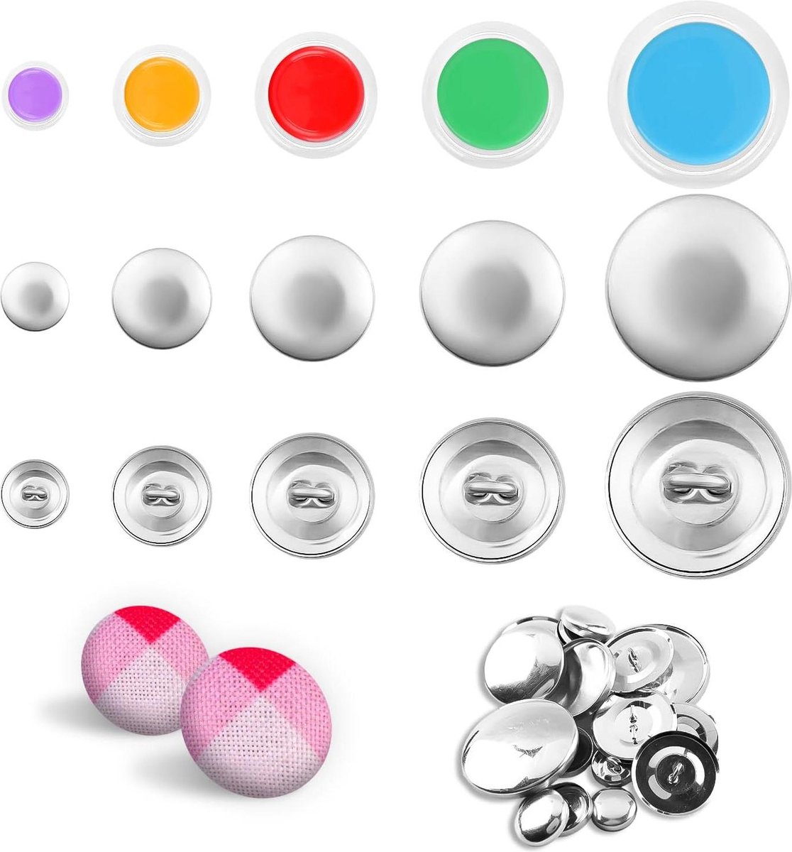 3dancraftit 5/8/16mm Baseball Cap Trucker Cap Knop Top Hoed Knop Vervanging Reparatie Maken Benodigdheden Zwart H155B 3dancraftit 5/8/16mm Baseball Cap Trucker Cap Knop Top Hoed Knop Vervanging Reparatie Maken Benodigdheden Zwart H155B