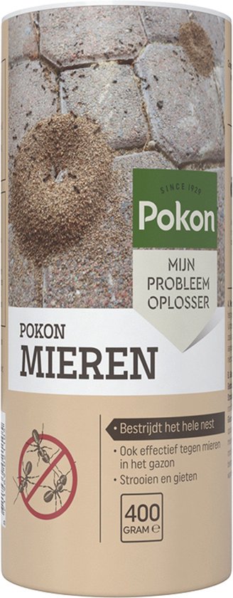 Pokon tegen Mieren Korrels - 400g - Mieren bestrijden - 40g per 1L water - Mierenpoeder