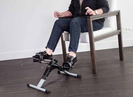 Parcura Hometrainer - Compacte Bureaufiets met LCD-display en Verstelbare Weerstand