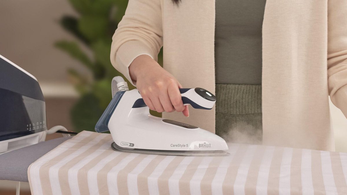 Braun CareStyle 5 IS5245BL - Stoomgenerator - Lichtgewicht Strijkijzer - Groot Waterreservoir - Blauw — afbeelding 5