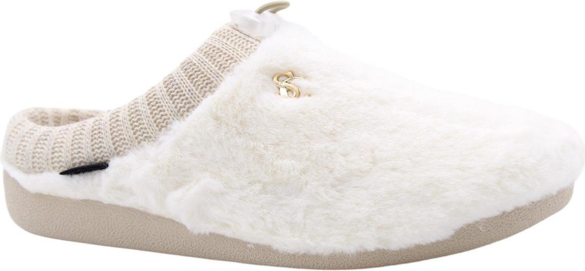 Scapa - Pantoffels - Creme - Vrouwen - Maat 39 -