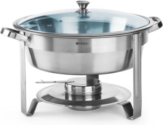 Hendi Chafing Dish Rond- 3,5 Liter