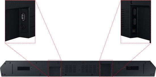 Samsung HW-Q600C - Soundbar - Inclusief subwoofer - Buitenlands model