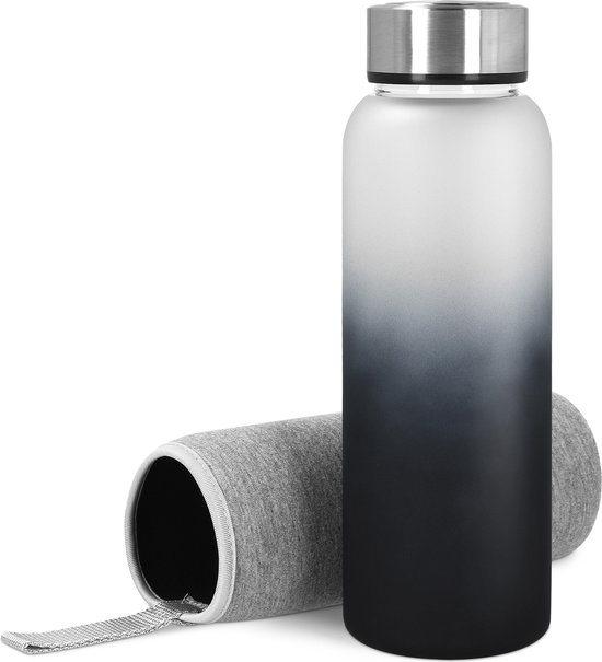 Navaris waterfles van roestvrij staal - Drinkfles - 2L - Extra grote Navaris waterfles van roestvrij staal - Drinkfles - 2L - Extra grote