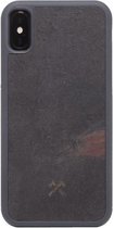 Woodcessories Bumper Case Stone, Housse, Apple, iPhone Xs Max, 16,5 cm (6.5"), Noir, Gris