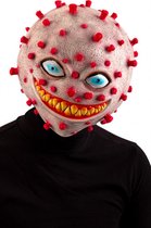 Carnival Toys Verkleedmasker Virus Latex Beige/rood One-size