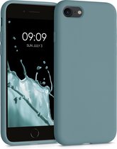 kwmobile telefoonhoesje geschikt voor Apple iPhone SE (2022) / iPhone SE (2020) / iPhone 8 / iPhone 7 - Hoesje voor smartphone - Back cover in Arctische nacht