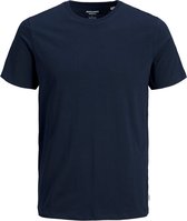 Jack & Jones T-shirt Basic Navy (Maat: 3XL)