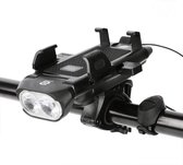 LED Fietsverlichting - Oplaadbaar via USB - Waterdicht- Led Fiets Koplamp - 400 Lumen - Li-ion accu - USB oplaadfunctie