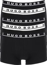 HUGO BOSS trunk (5-pack) - zwart met een wit met zwarte tailleband -  Maat: M