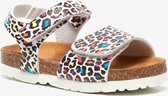 Hush Puppies meisjes bio sandalen luipaardprint - Wit - Maat 22