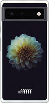 6F hoesje - geschikt voor Google Pixel 6 -  Transparant TPU Case - Just a Perfect Flower #ffffff