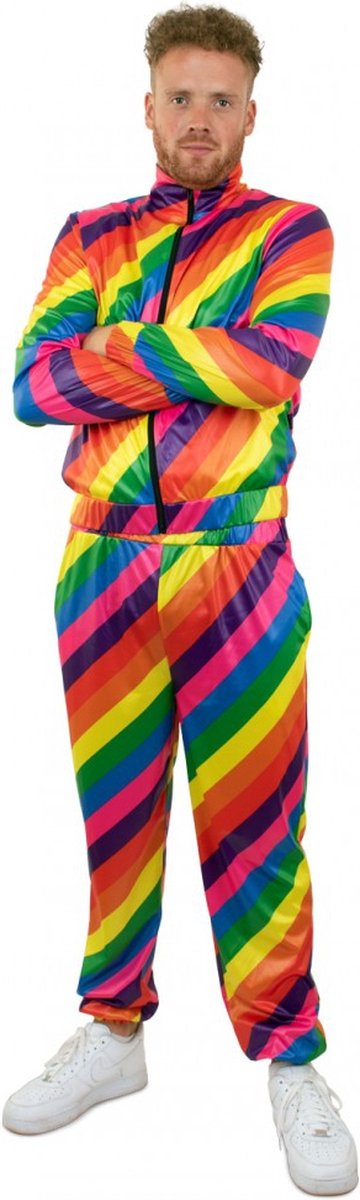 Trainingspak Regenboog Heren - Maat M