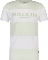 Ballin Amsterdam -  Heren Regular Fit    T-shirt  - Groen - Maat S