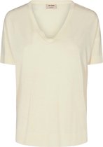 Mos Mosh Dames Swann T-shirt Ecru maat XL