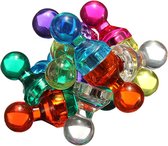 Magnetische gekleurde pionnen - 14 stuks