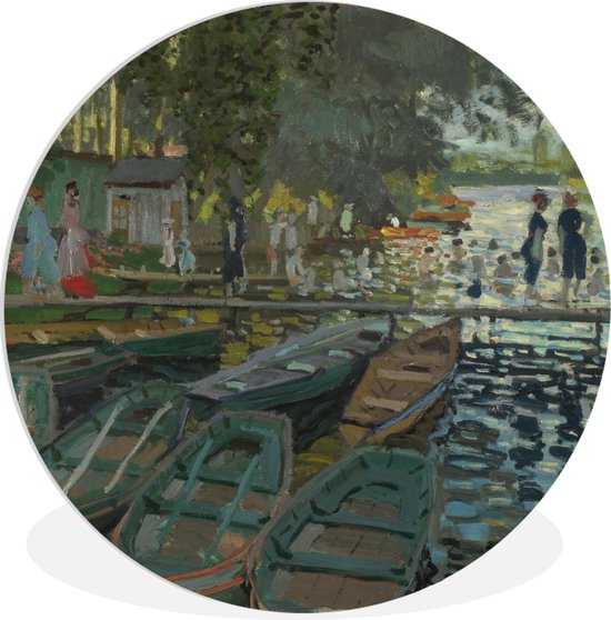 Reproduction D’art : Les Baigneurs à La Grenouillère De Claude Monet (1896) – Tirage Giclée Paysage Impressionniste