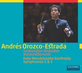 Tonkünstler-Orchester Niederösterreich, Andrés Orozco-Estrada - Bartholdy: Mendelssohn Sinf. 1+3 (CD)