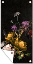 Affiche clôture Bloem - Motifs - Plantes - 100x200 cm - Toile de jardin