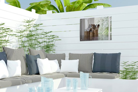 Décoration de Jardin Couverts - Cuisine - Pots - 40x30 cm