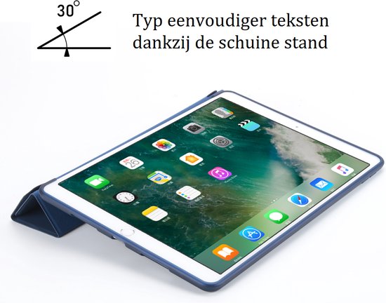 reservoir Buitengewoon Lelie SBVR iPad 2019 Hoes - 7e Generatie - 10.2 inch - Smart Cover - A2200 -  A2198 - A2197 -... | bol.com