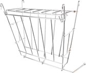 Flamingo hooiruif jax zilver - metaal - 20cm l x 8.5cm b x 17cm h