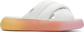 TOMS Alpargata Mallow Crossover Dames Slippers - White - Maat 36/37