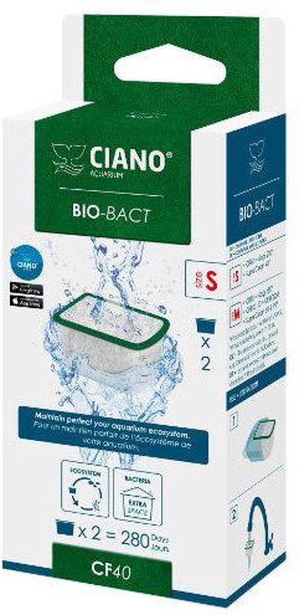 Ciano Aquarium Products SLU Vervangende MEDIUM pads voor Aquarium Filter Ciano CF80, CFBIO150 en CFBIO250 thumbnail 5
