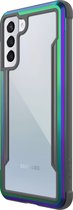 Raptic - Samsung Galaxy S21 Plus, hoesje Raptic Shield Pro, antimicro, iriserend