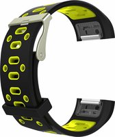 Fitbit charge 2 Sport bandje zwart - geel