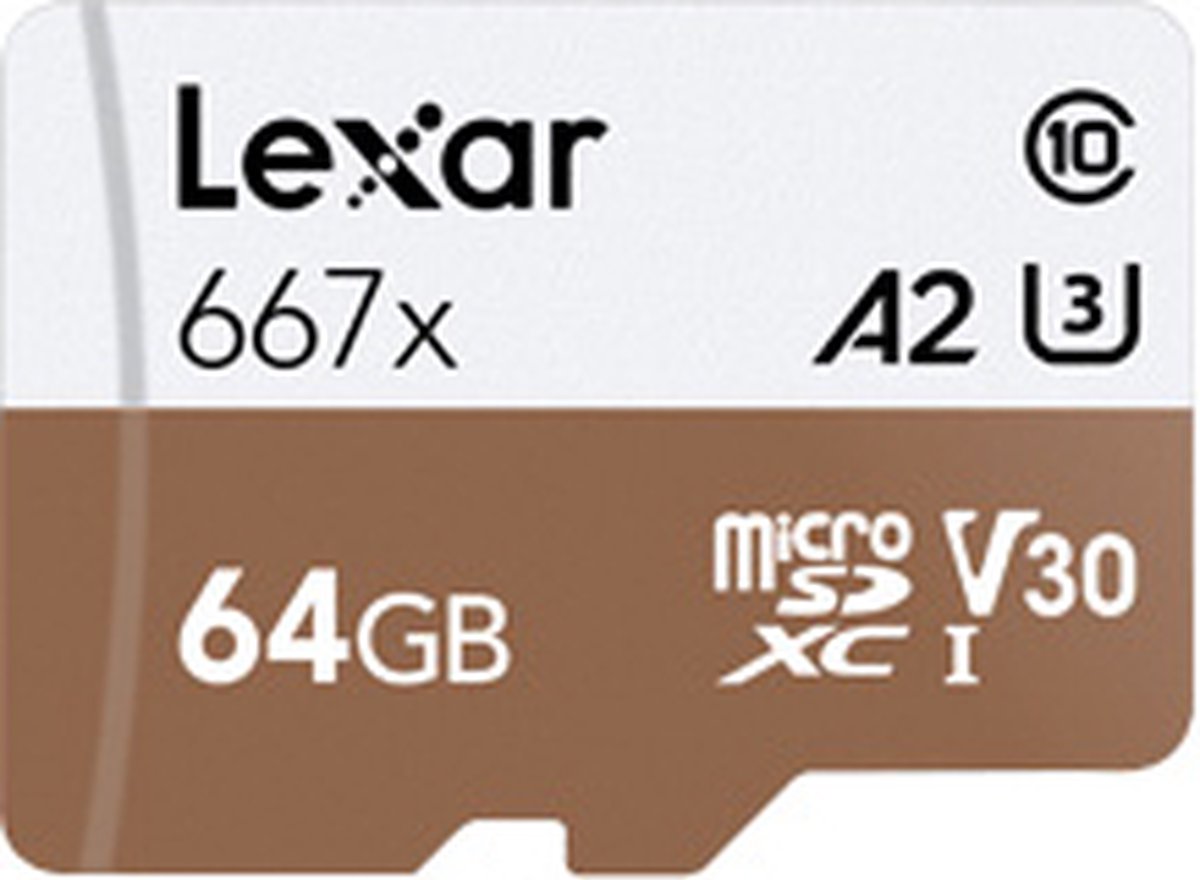 Lexar micro SDXC High-Performance UHS-I 667x 64GB