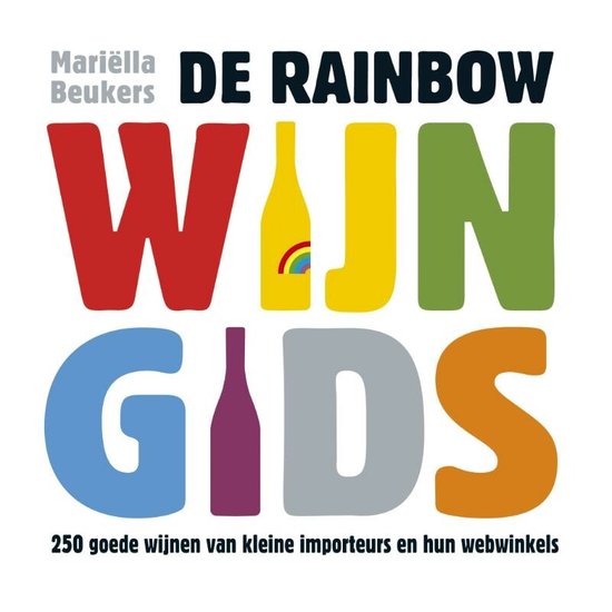 Cover van het boek 'Rainbow wijngids' van M. Beukers