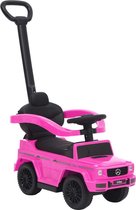 vidaXL Duw-loopauto Mercedes Benz G63 roze
