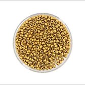 9660-674 Jap. Miyukirocailles - 2,2mm - metallic dorado - 5 gram