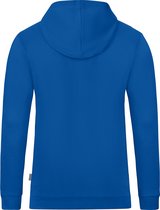 Jako Organic Sweater Met Kap Kinderen - Royal | Maat: 140