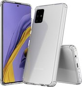 Samsung Galaxy A51 Hoesje - Mobigear - Crystal Serie - Hard Kunststof Backcover - Transparant - Hoesje Geschikt Voor Samsung Galaxy A51