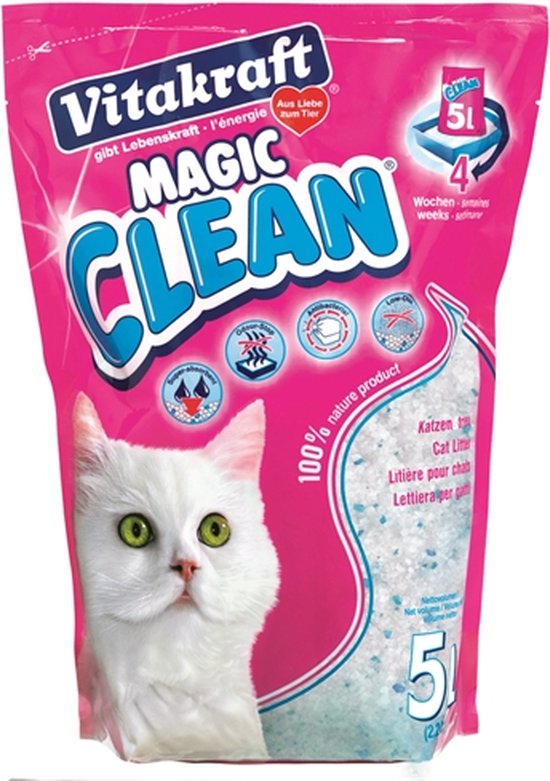 Litière pour chats Vitakraft Magic Clean - 5 l | bol.com
