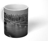 Mok - Brooklyn Bridge in zwart wit - 350 ML - Beker - Uitdeelcadeautjes