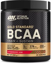 Gold Standard BCAA Train + Sustain (266g) Strawberry Kiwi