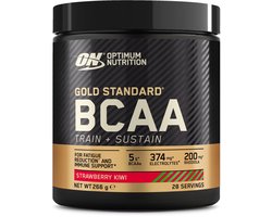 Optimum Nutrition Optimum Nutrition Gold Standard BCAA Train + Sustain (266g) Strawberry Kiwi - Aminozuren - BCAA